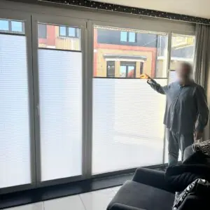 Store porte-fenêtre sur mesure – Grande largeur